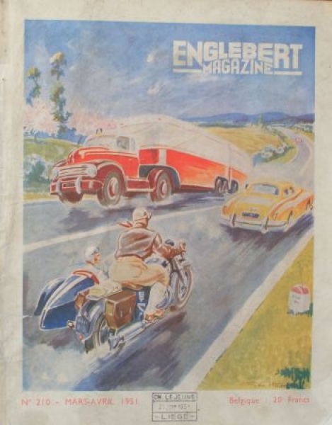 "Englebert Magazine" Tire-Magazine 1951 (4245)